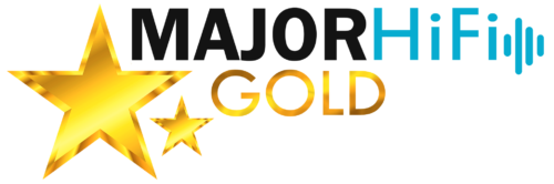 Знамя награды majorhifi золото XL