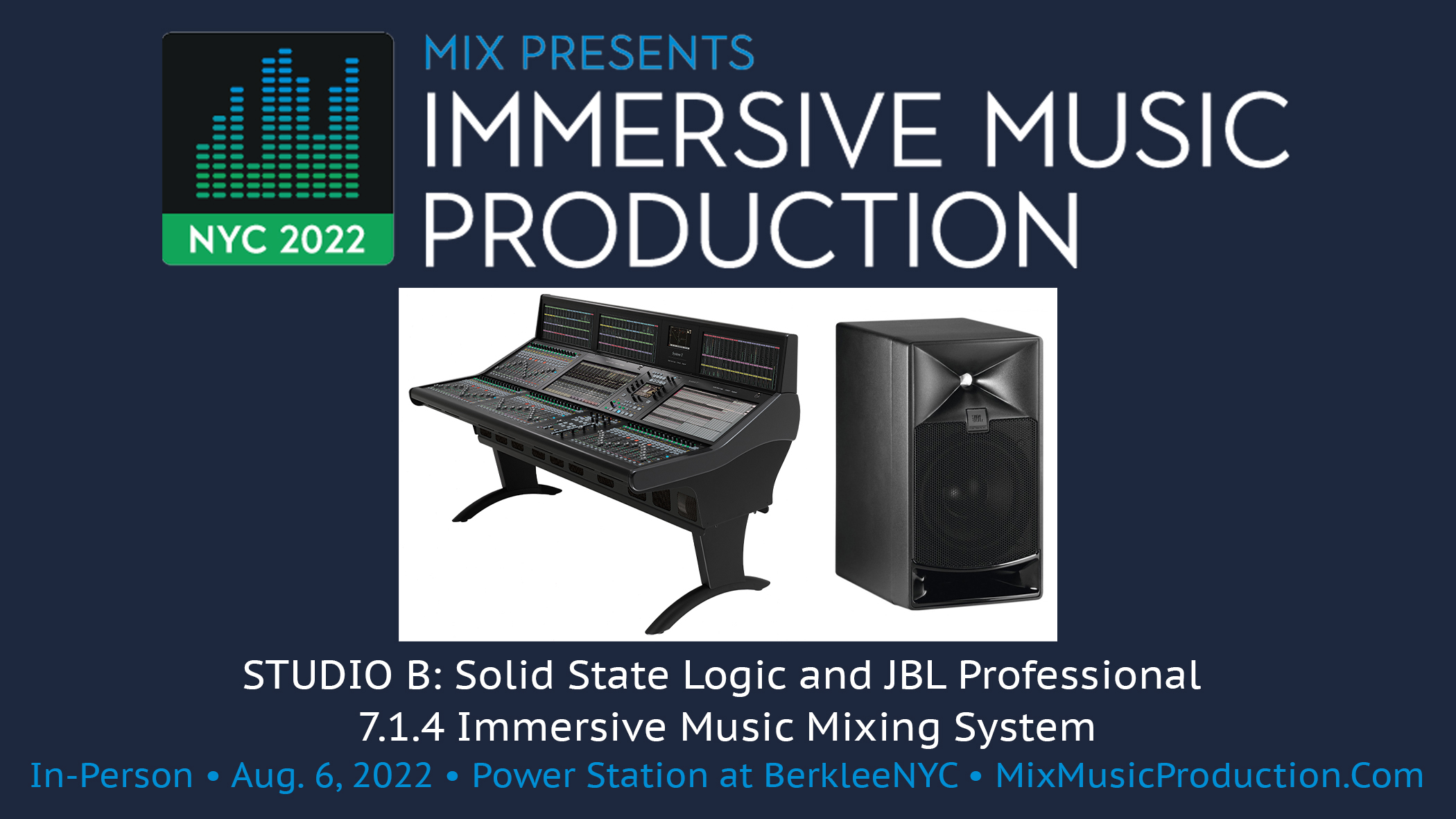 Смотрите и слушайте консоль System T от SSL для иммерсивной музыки на MixNYC!